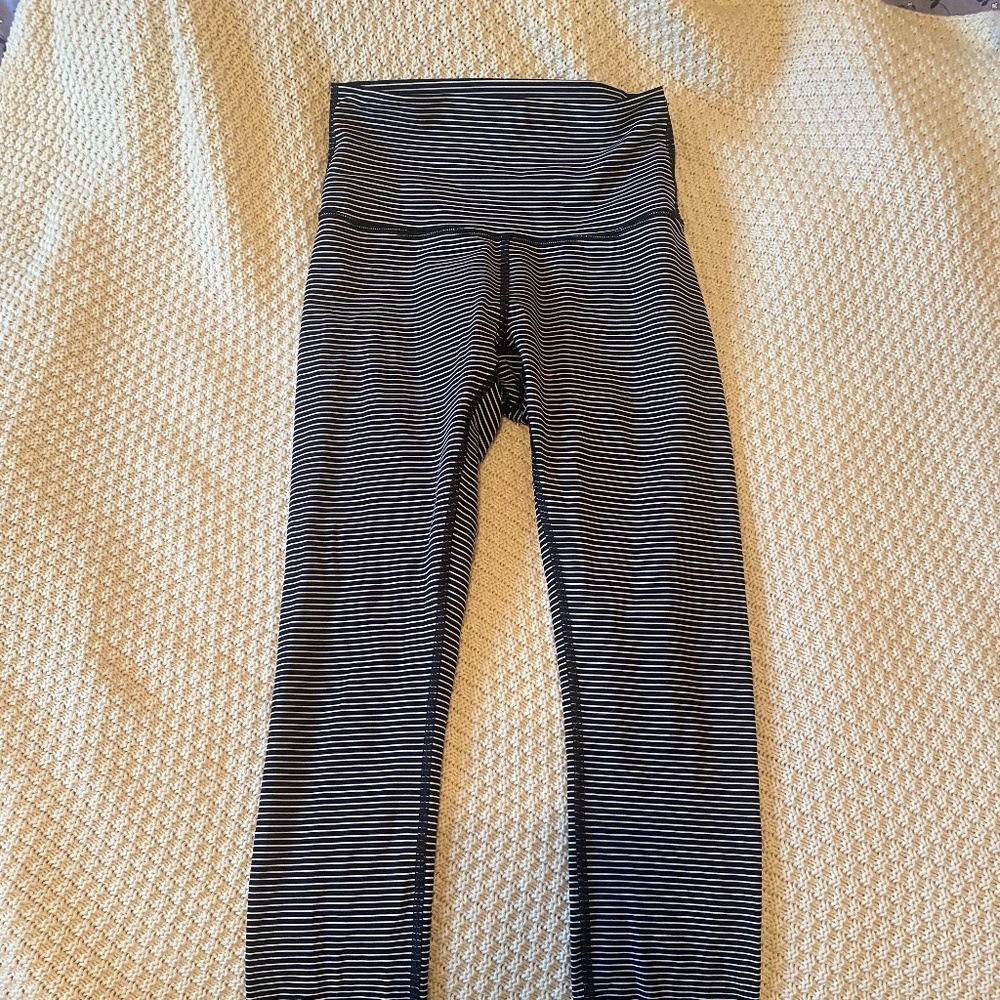 Lululemon Striped leggings!